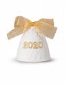 2020 Christmas Bell. Golden Luster Porcelana Lladró 01018455 