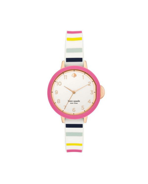 kate spade park row silicone watch