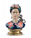 Frida Kahlo (blue) Lladró Porcelain 01002026