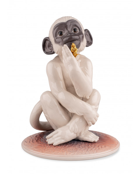 Little monkey Lladró Porcelain 01009498