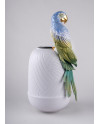 Macaw bird vase Lladró Porcelain 01009540