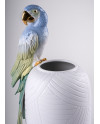 Macaw bird vase Lladró Porcelain 01009540