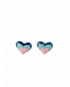 Rainbow  stud earrings Lladró Porcelaine 01010205  