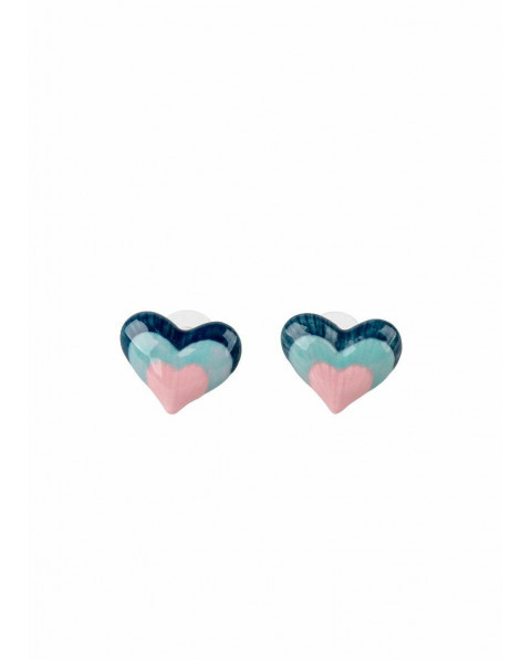 Rainbow stud earrings Lladró Porcelaine 01010205 