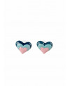 Rainbow  stud earrings Lladró Porcelain 01010205