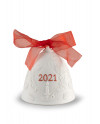 2021 Christmas bell (Re-Deco red) Lladró Porcelain 01018463