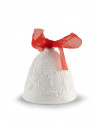 2021 Christmas bell (Re-Deco red) Lladró Porcelain 01018463