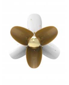 Blossom wall light (white-gold)(CE/UK) Lladró ФАРФОР 01024065  