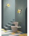 Blossom wall light (white-gold)(CE/UK) Lladró Porcelain 01024065