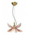 Blossom hanging lamp (pink-gold)(CE/UK) Lladró Porcelain 01024115