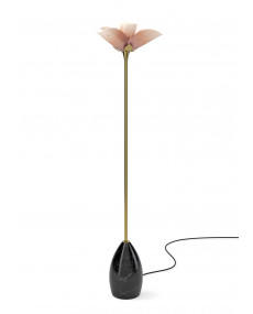 Blossom floor lamp (pink-gold)(CE) Porcelana Lladró 01024124  