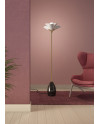 Blossom floor lamp (white-gold)(CE) Lladro Porcelain 01024128