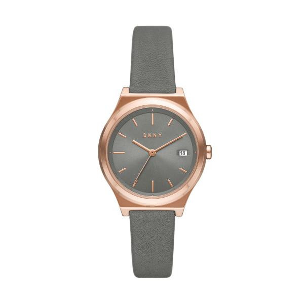 dkny leather watch