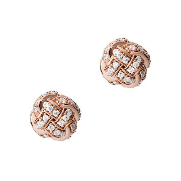 armani diamond earrings