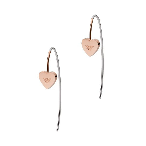 armani heart earrings