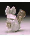 HEAVEN'S GIFT WITH CARD (GIRL) Lladró Porcelaine 01006627 