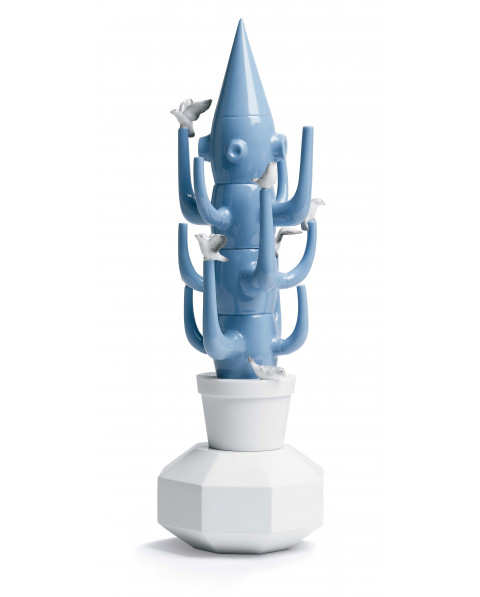 Cactus (light blue) Lladró Porcelain 01007260