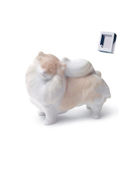 POMERANIAN-WB Lladró Porcelain 01045029