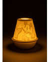 Lith.votive light-Mickey Mouse(rech.LED) Lladró Porcelain 01017466