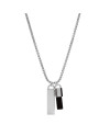 Fossil Necklace STAINLESS STEEL MESH JF03992040