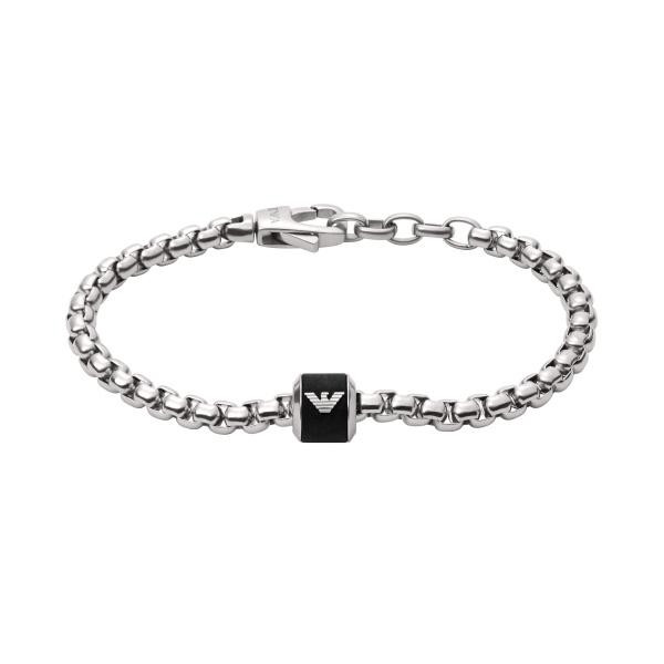 armani stainless steel bracelet