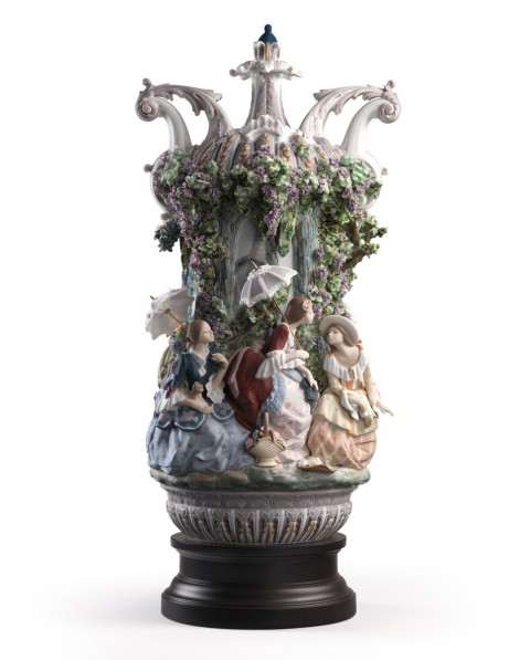 Vase Dames Aranjuez Lladró Porcelaine 01001968