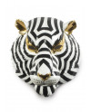 Masque Tigre (noir-or) Lladró Porcelaine 01009404