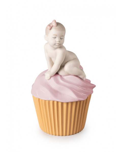 Mi dulce cupcake (niña) Porcelana Lladró 01009445