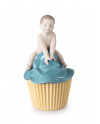 Mon cupcake sucré (garçon) Lladró Porcelaine 01009446