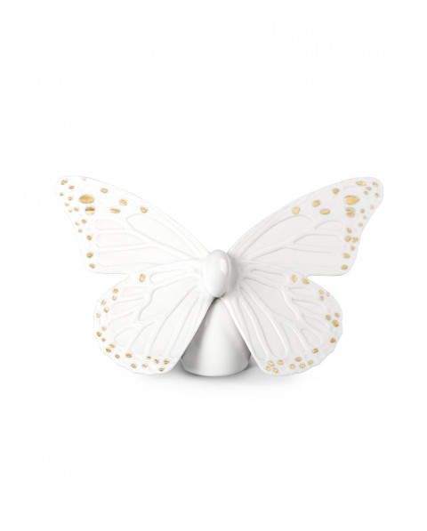 Butterfly (white-gold) Lladró Porcelain 01009451