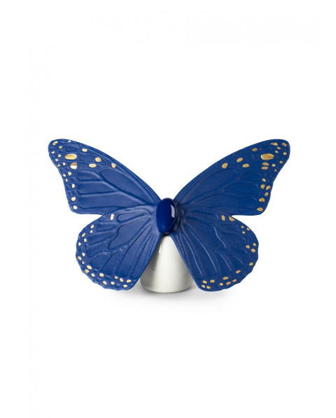 Butterfly (blue-gold) Lladró Porcelain 01009452