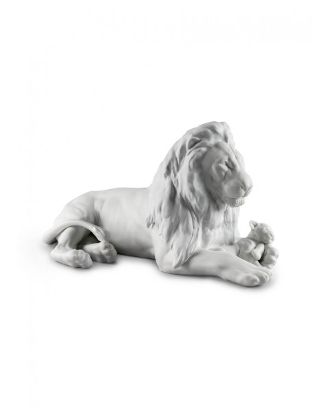 Lion with cub Lladró Porcelain 01009454