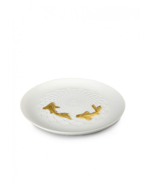 Assiette Koi Lladró Porcelaine 01009458