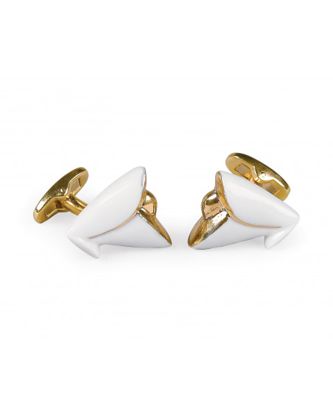 Heliconia cufflinks Lladró Porcelain 01010176