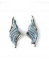 Pendientes cortos Aquarium Porcelana Lladró 01010198