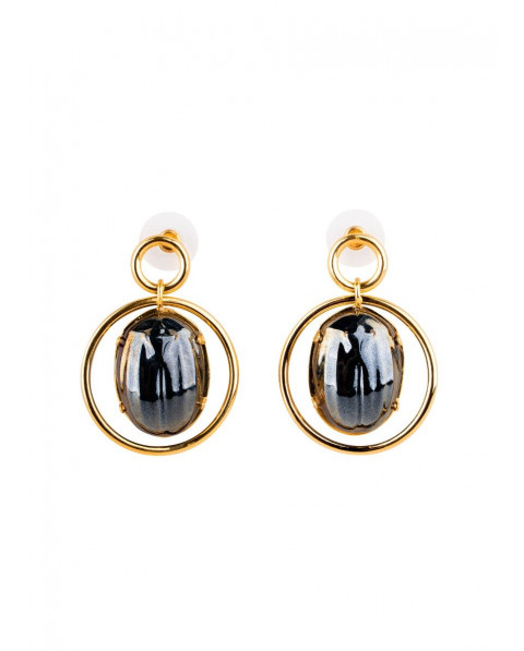 Scarab earrings Lladró ФАРФОР 01010249