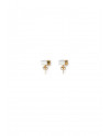 Twiggy stud earrings Lladró Porcelain 01010256