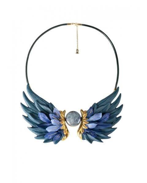 Paradise wings necklace Lladró Porcelain 01010262