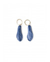 Boucles d'oreille créole Praradise wings Lladró Porcelaine 01010266