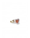 Hearts metal ring (violet & red) Lladró ФАРФОР 01010271