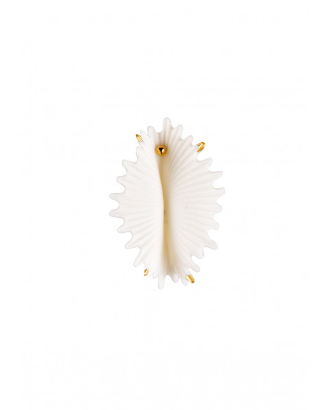 Actinia big earring (white-gold) Porcelana Lladró 01010289