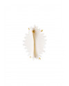 Actinia big earring (white-gold) Lladró ФАРФОР 01010289