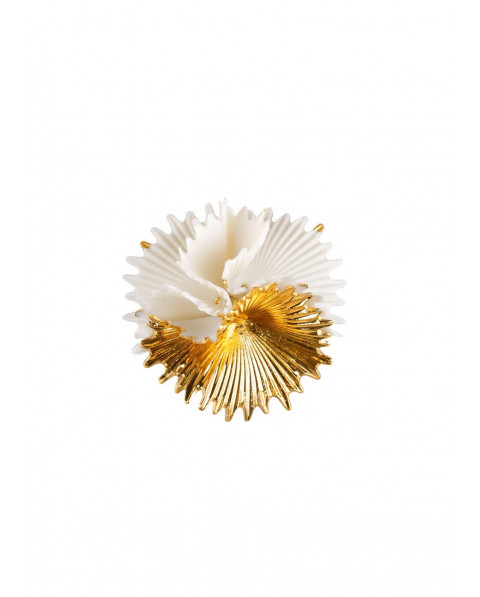 Actinia brooch (white-gold) Lladró ФАРФОР 01010291  