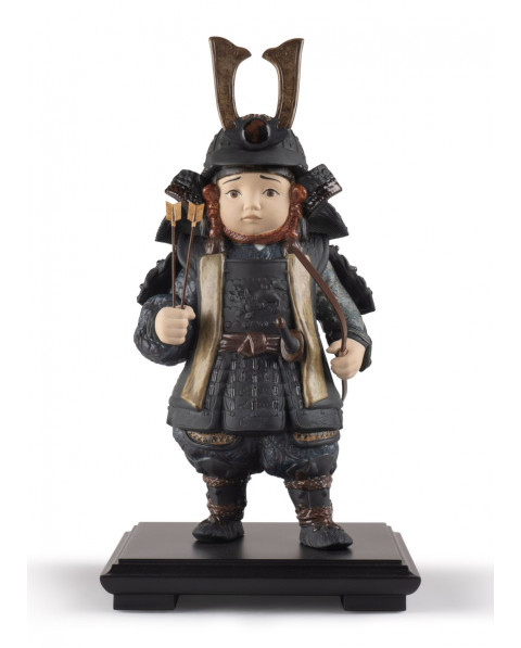 Bambino Samurai (marrone) Porcellana Lladró 01012559