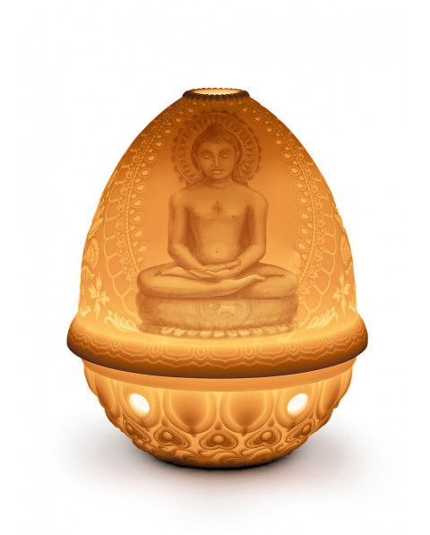 Lithophane votive light-Lord Mahavira Lladró Porcelain 01017467