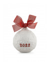 2022 Boule de Noël (Re-Deco rouge) Lladró Porcelaine 01018467