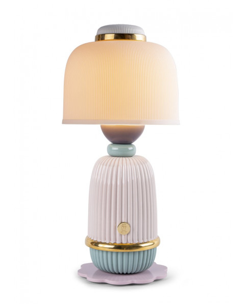 Lampe Kokeshi - rosa Lladró Porzellan 01024146