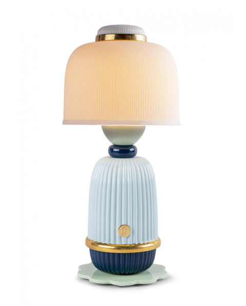 Kokeshi lamp - blue Lladró Porcelain 01024147