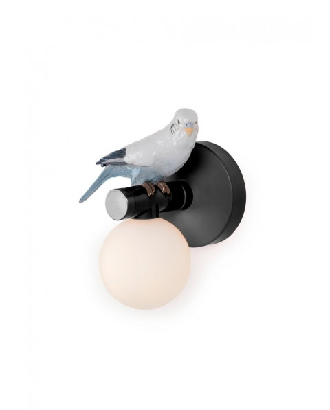 Parrot applique (droite) - noir (US) Lladró Porcelaine 01024158