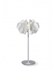 Lámp.de pie Nightbloom(blanco)(peq.)(UK) Porcelana Lladró 01024045  